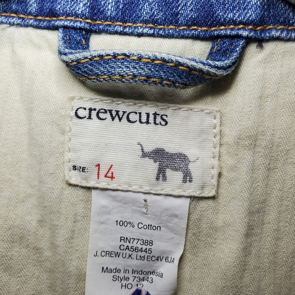 Crewcuts 14 Jean jacket girls denim - Picture 9 of 9